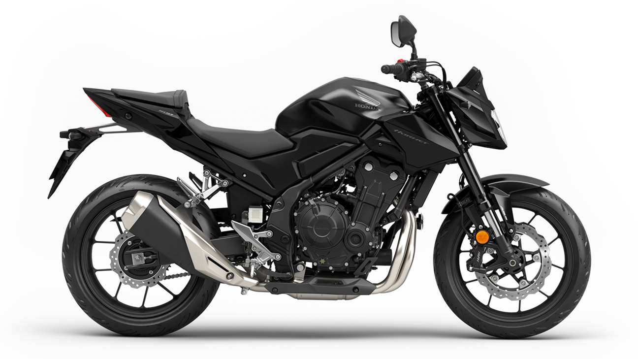 Honda CB500 Hornet noire — visuel constructeur
